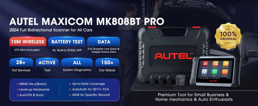 Unleash the Power of the Autel MK808BT PRO: Your Ultimate Bidirectional Wireless Scan Tool