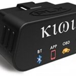 Kiwi 3 OBD2 Scanner connected to a smartphone