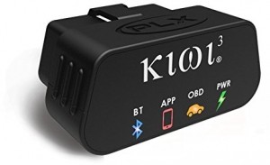 Kiwi 3 OBD2 Scanner connected to a smartphone